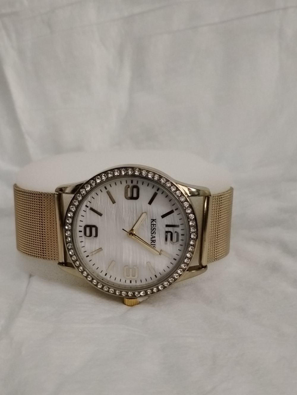 Kessaris Goldtone Bracelet Watch